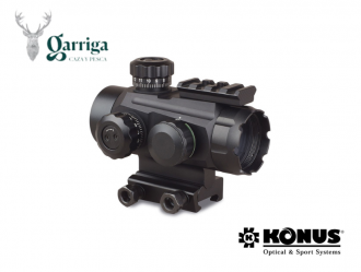 PUNTO ROJO KONUSIGHT 1X35 - 4 RETÍCULAS - ROJOVERDE